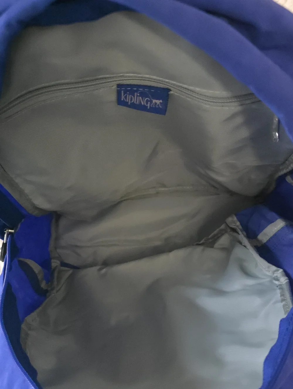 Kipling Royal Blue Compact Mini Backpack
